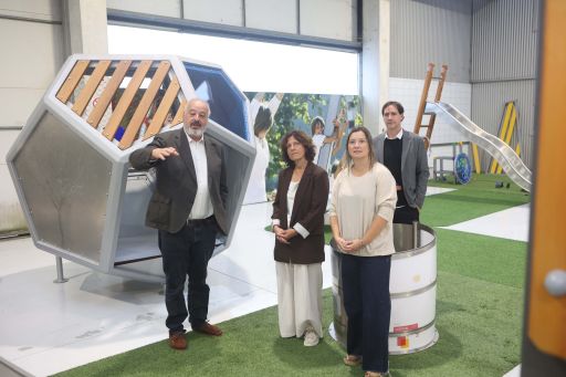 A Deputación da Coruña destaca o compromiso coa innovación e a sustentabilidade de Galopín Playgrounds, accésit dos Premios PEL 2025