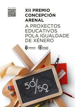 A Deputación convoca o XII Premio Concepción Arenal a proxectos educativos pola igualdade