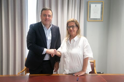 A Deputación e Teima Down Ferrol reforzan a súa colaboración para impulsar a inclusión laboral das persoas con síndrome de Down